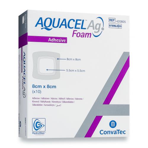 Acquista Aquacel Ag Foam Adhesive Medicazione In Schiuma Di Poliuretano