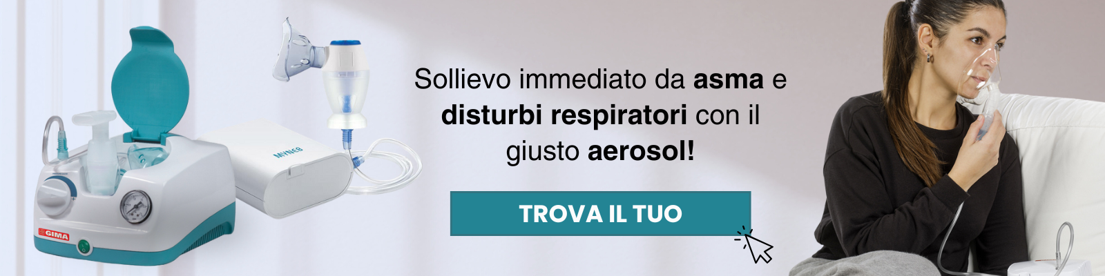 Banner Aerosol per salute facile