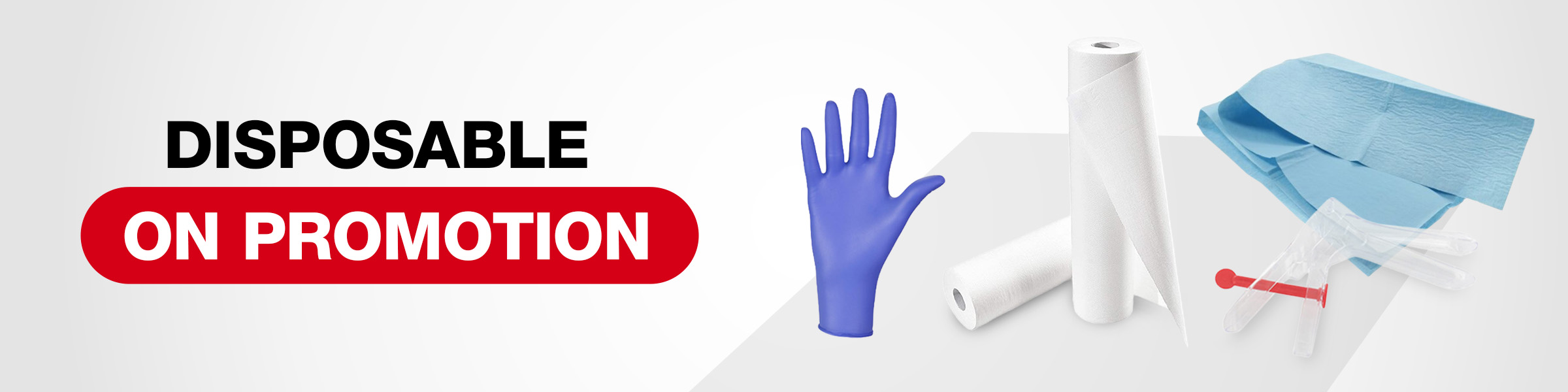 Special offer on disposable medical supplies