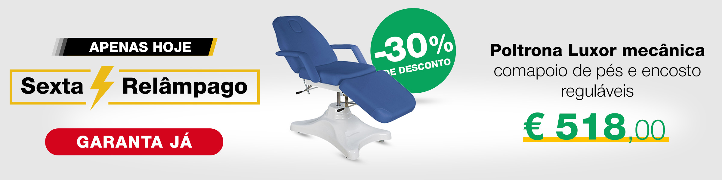 Sexta Relampago Flash Poltrona Luxor