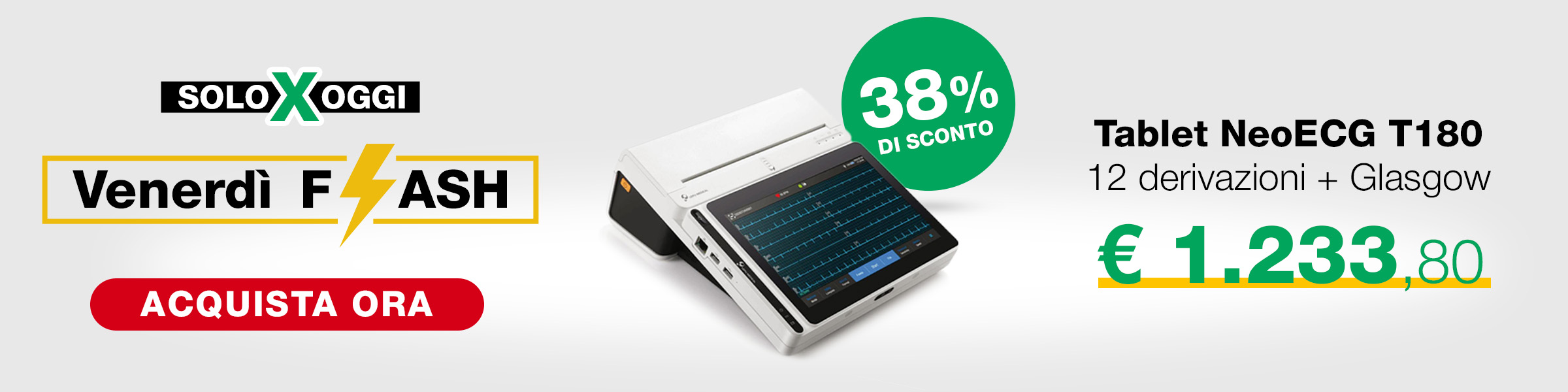 Promozione Venerdi Flash ECG T180