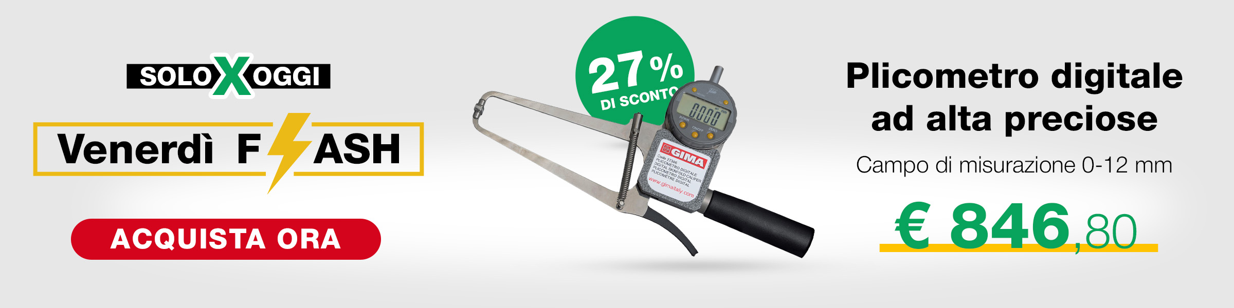 Venerdi Flash - Plicometro Digitale in offerta
