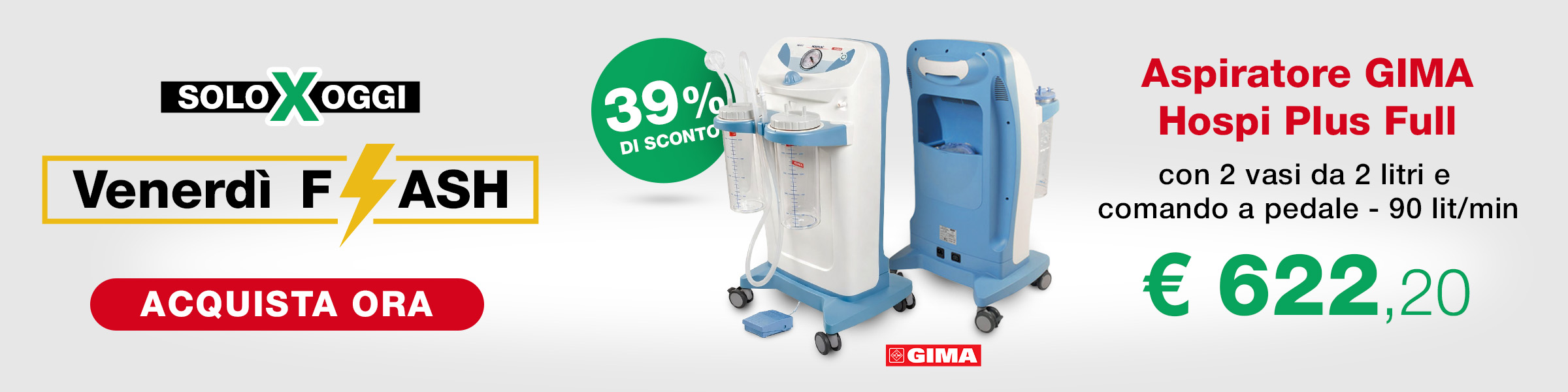 Venerdi Flash Aspiratore Hospi Plus Full