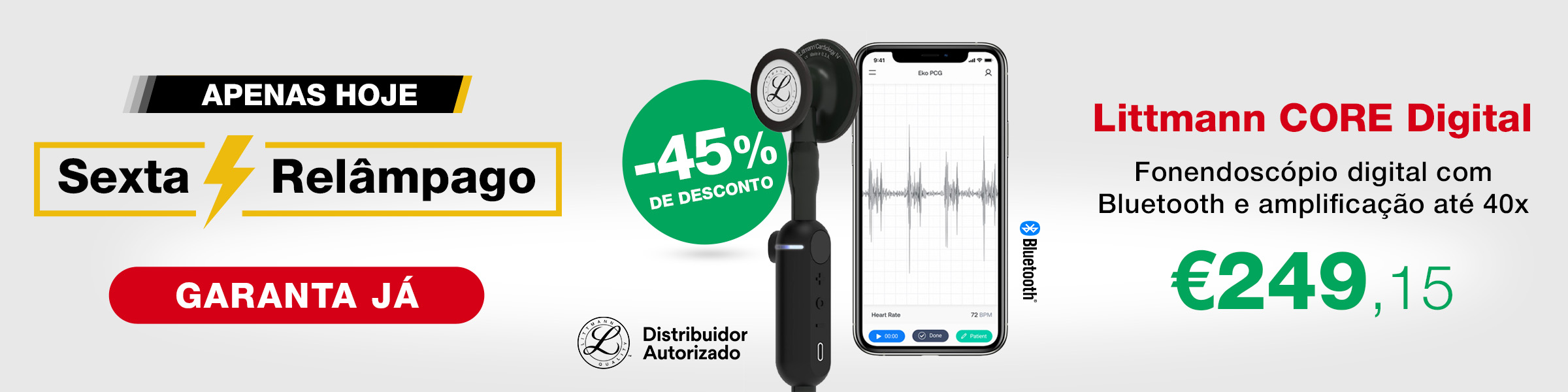 Sexta Relampago Littmann Digital Core