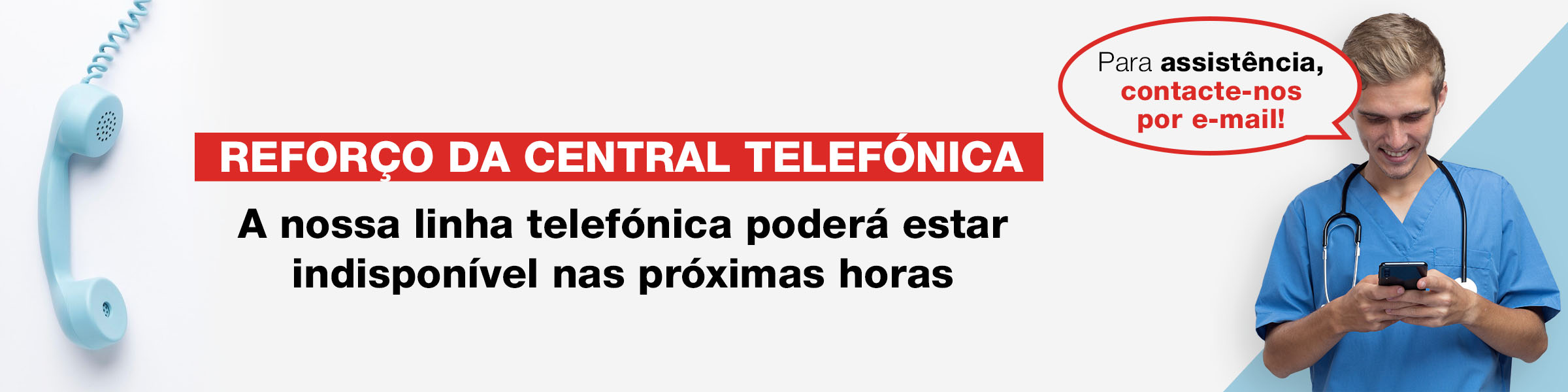 Reforço da central telefónica