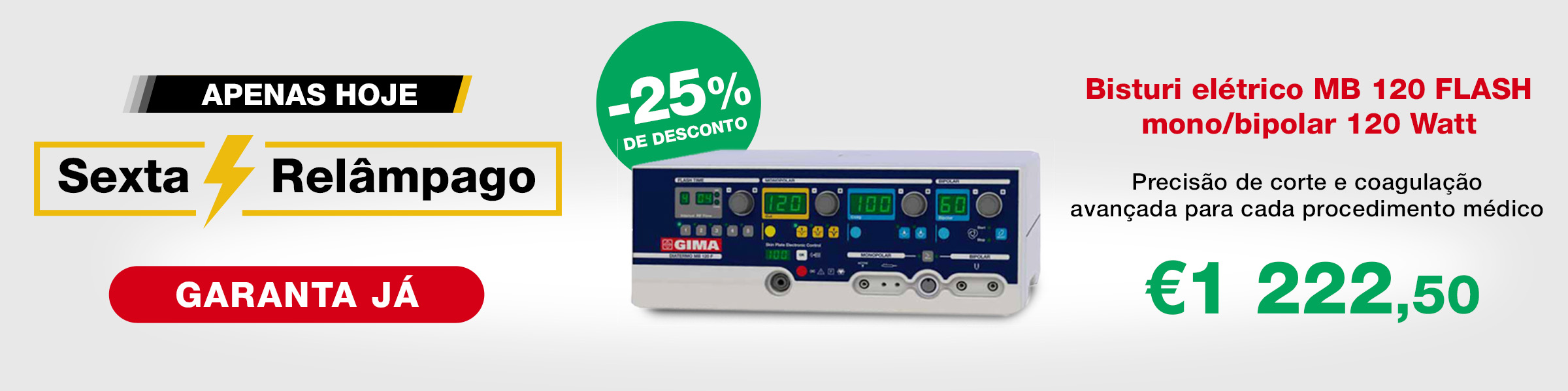 Sexta Relampago Bisturi elétrico MB 120