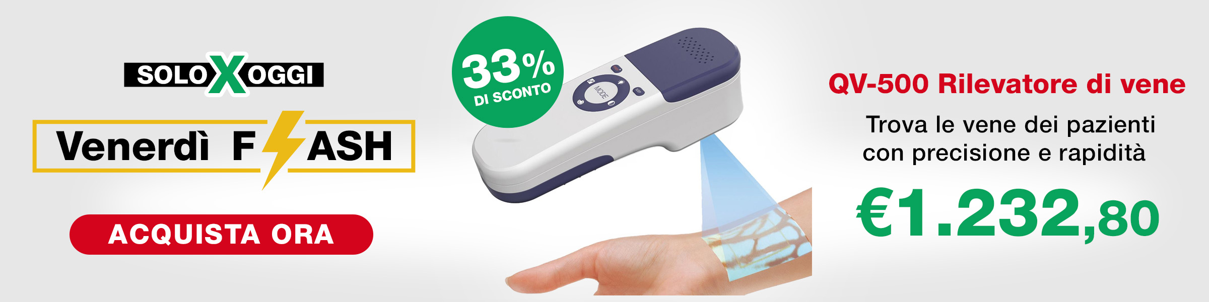 Venerdì Flash - Rilevatore di vene in offerta