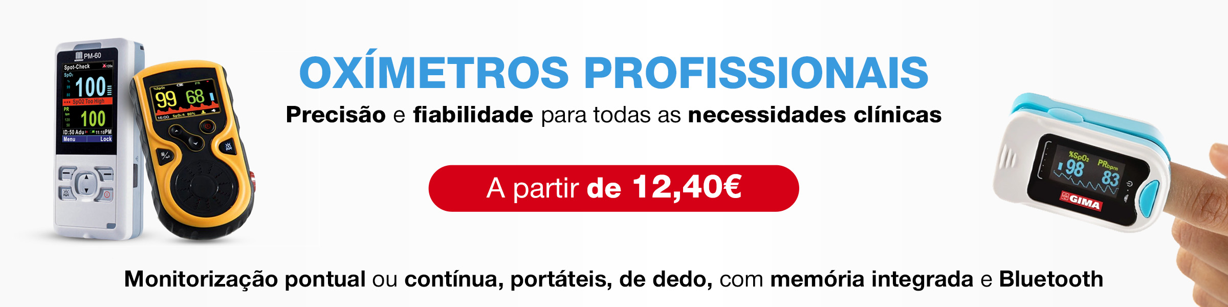 PROMo Oxímetros - pulsoxímetros de dedo