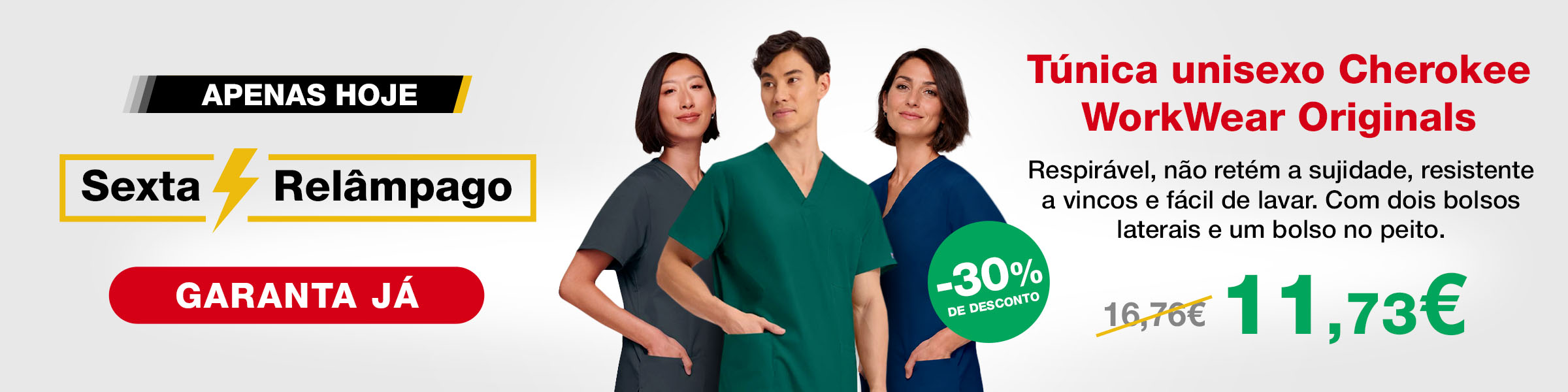 Sexta relampago Cherokee WorkWear Originals