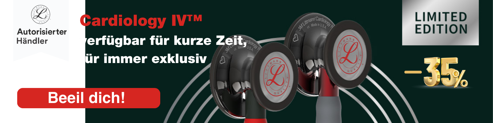 Littmann-Stethoskop Cardiology IV 6183