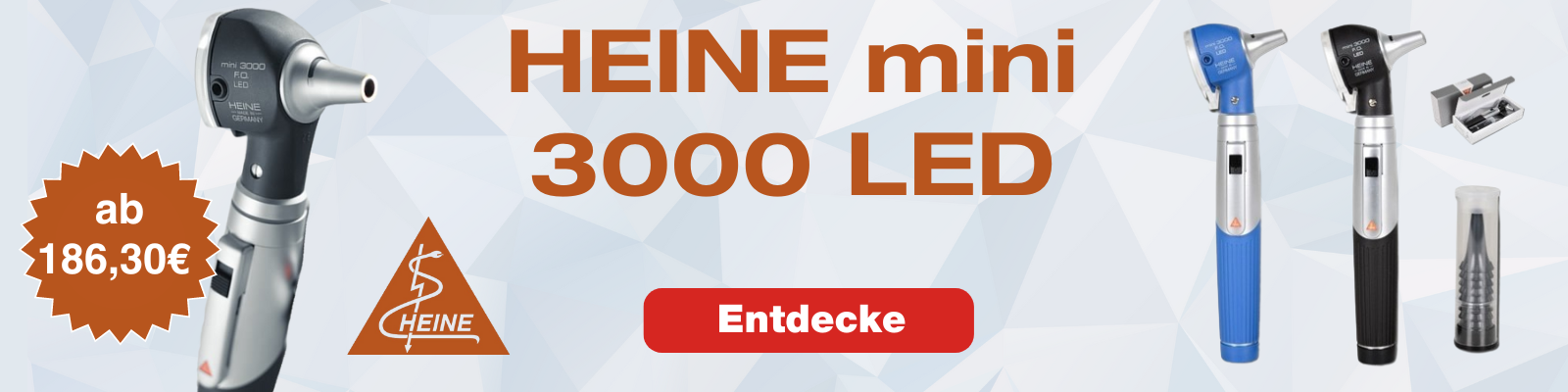 Otoskop Heine Mini 3000® F.O. LE