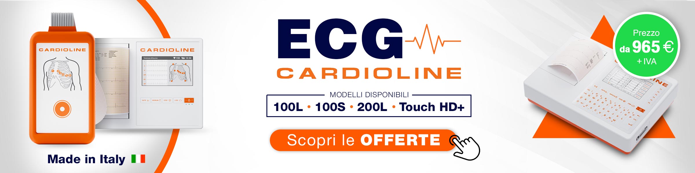 Banner Home ECG cardioline