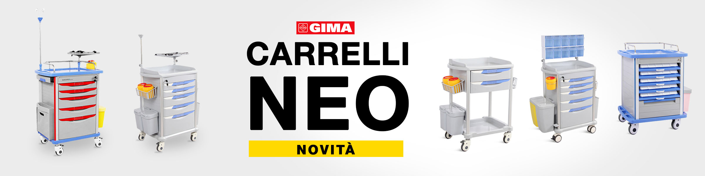 Banner carrelli neo Gima pagina personalizzata