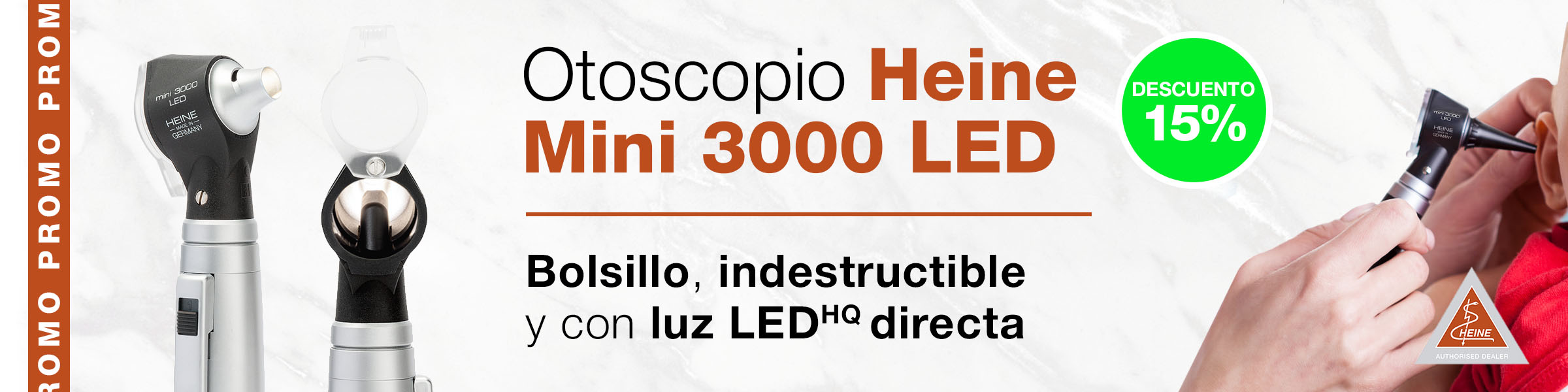Otoscopio Heine Mini 3000 LED