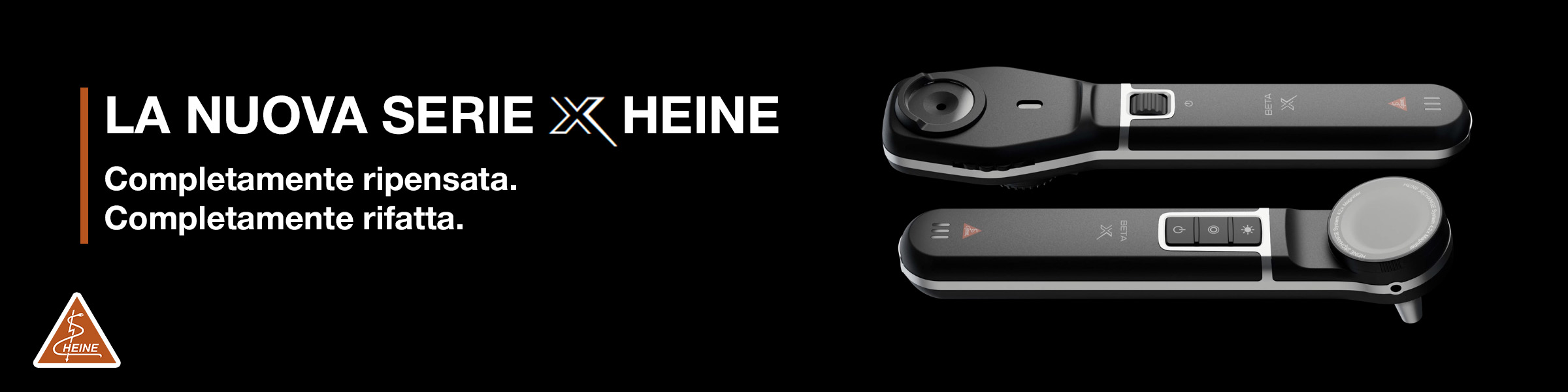 Otoscopio e oftalmoscopio Heine serie X