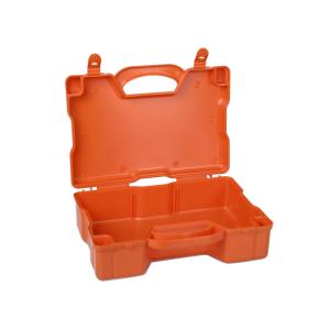 Empty cases and cabinets