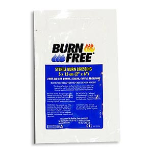 Pansement BurnFree pour brûlures - 5 × 15 cm