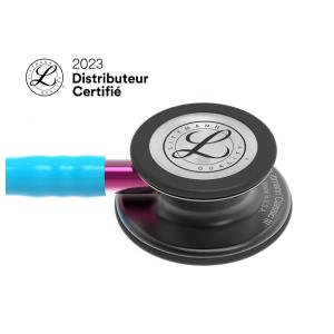 Stéthoscope Littmann® Classic III - 5872 - turquoise avec finition fumée et violette