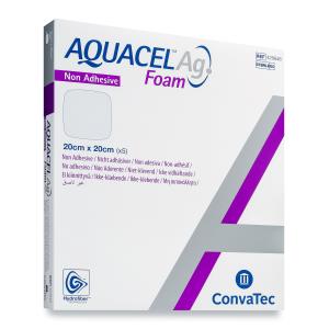 Aquacel Ag Foam Non Adhesive Medicazione in schiuma di poliuretano con ioni argento 
