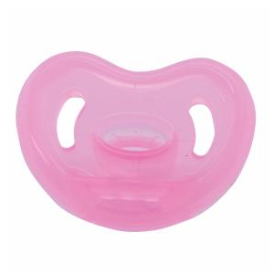 Succhietto ortodontico in silicone 0-6 mesi - rosa