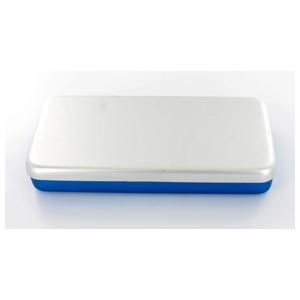 Caja de aluminio de 21 × 10 × 3 cm