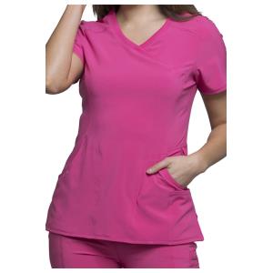 Cherokee Infinity Casacca donna con scollo a V rosa - S