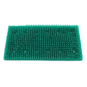 Tapis en caoutchouc 20 x 10 cm pour  boîtes en inox et aluminium