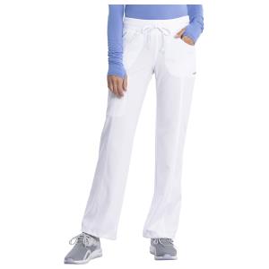 Cherokee Infinity pantalón mujer de tejido antimicrobiano blanco - XS