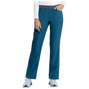Pantalons femme Cherokee Infinity slim bleu caraïbes - XS