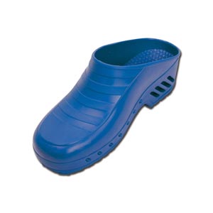 Zuecos azules eléctricos - Sin orificios - Talla 43-44