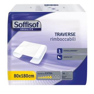 SoffiSof EXTRA 7 gotas com abas ajustáveis 80×180 cm