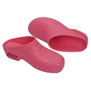 Zuecos fucsia - Sin orificios - Talla 43-44