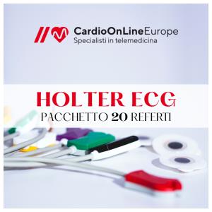 Referti Holter ECG Pacchetto Ricarica da 20