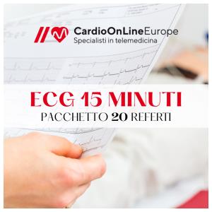 Referti ECG Pacchetto Ricarica da 20