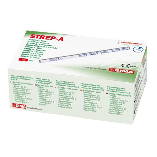 Test Strep A: streptococco A su striscia