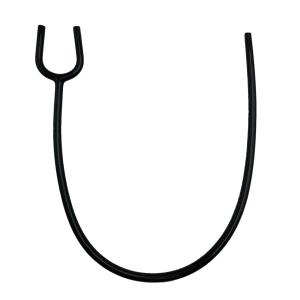 Tubo de reposição para estetoscópios - Preto