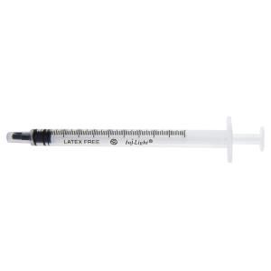 INJ-LIGHT para tuberculina 1ml Luer concéntrico - sin aguja