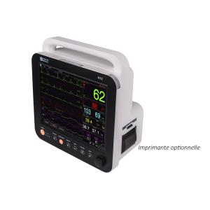 Moniteur multiparamètres GIMA K12 écran tactile - ECG, RESP, TEMP, NIBP, SpO2