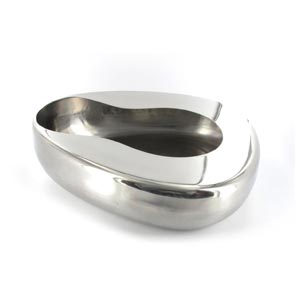 Padella in acciaio inox 354 × 289 × 100 mm