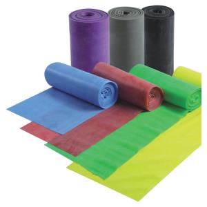 Set 5 fasce elastiche di resistenza per esercizi