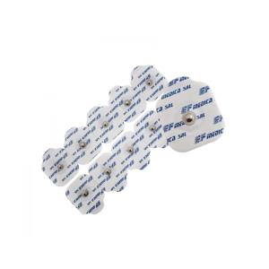 Électrodes ECG F3240SG en mousse bouton pression 32×40 mm - Gel Solide