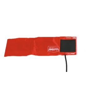 Bracciale calibrato + polmone 1 tubo - 49×15 cm - rosso