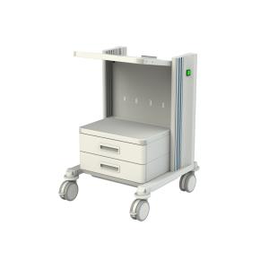Carts for electrosurgical units with power
