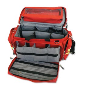 Borsa emergenza in cordura rossa Smart - media