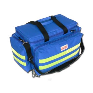 Borsa emergenza in cordura blu Smart - media