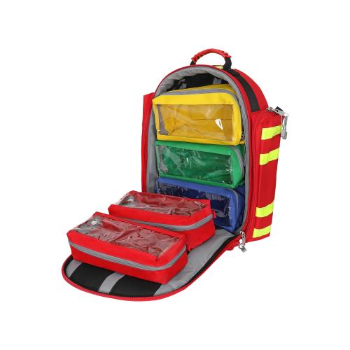 Mochila sanitaria de emergencia - ambulancia - vacía