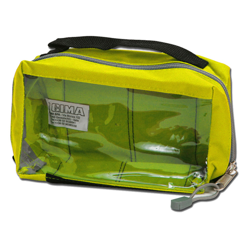 E1 - saco com janela - amarelo