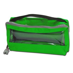 Bolsa pequeña E3 acolchada con ventana - Verde