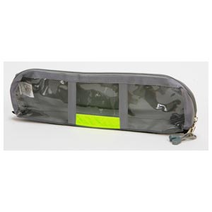 Pochettes avec fermeture velcro - gris - 38 × 10 × 5 cm