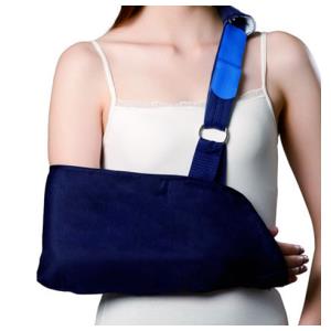 Reggibraccio in stoffa - blu